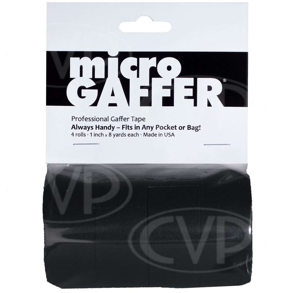 Buy Visual Departures microGAFFER tape (Micro Gaffer Tape) (4 pack) 1inch Wide x 8 Yards Long